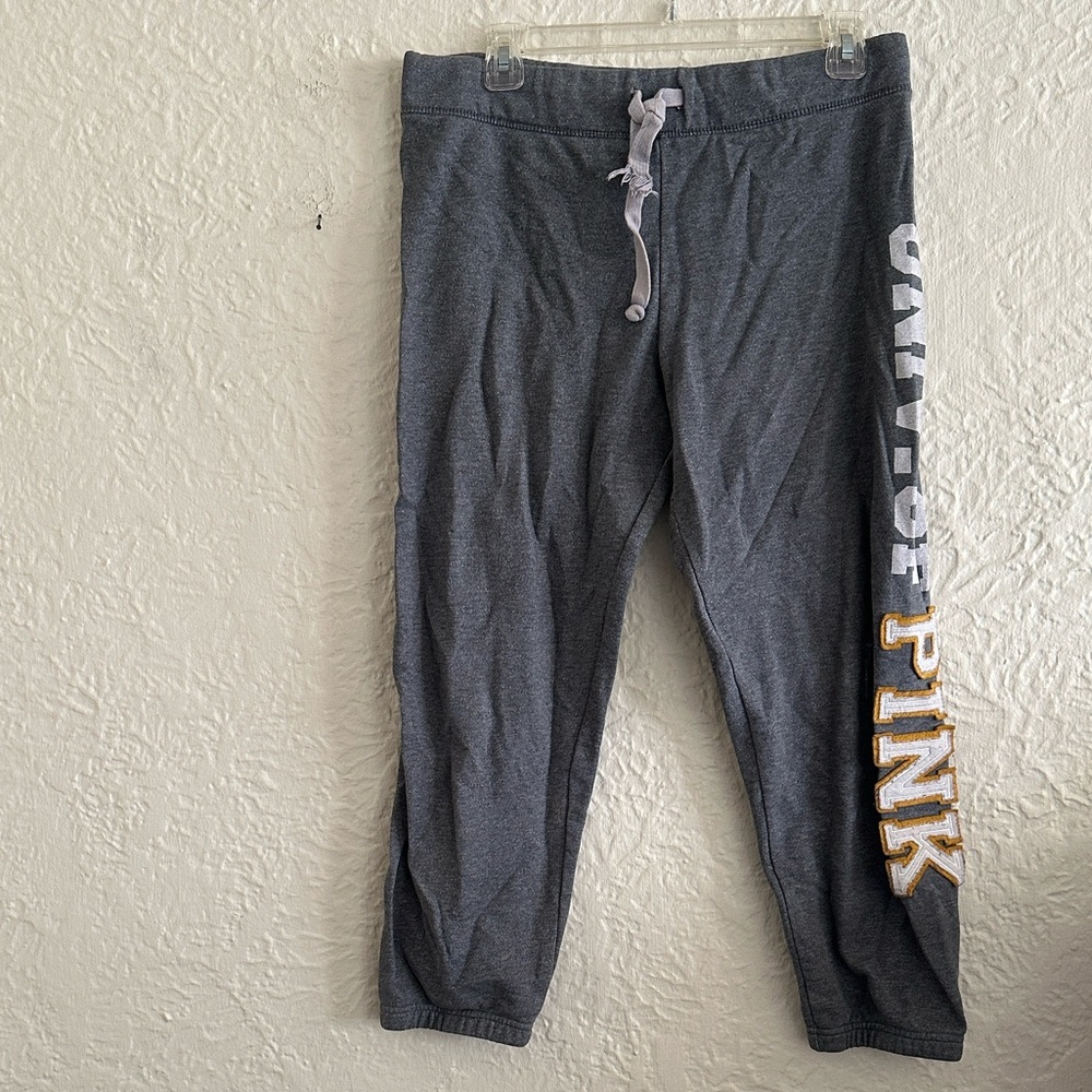 Victoria’s Secret Pink y2k 2000s Cropped Joggers Sweatpants